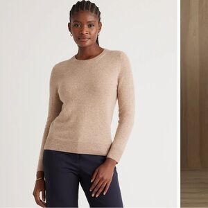 Quince Mongolian Cashmere Crewneck Sweater